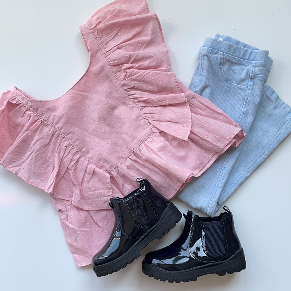 Zara Baby Patent Boots (New without tags)